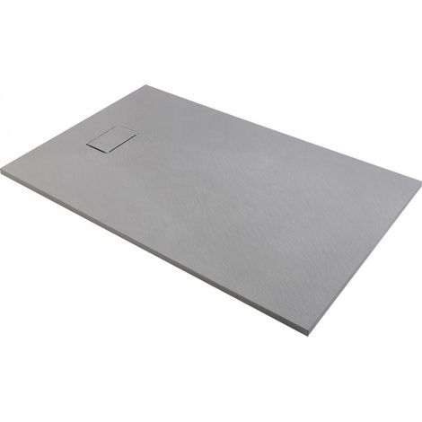 Duschwanne Extra Flach Grau 120x90 Joy