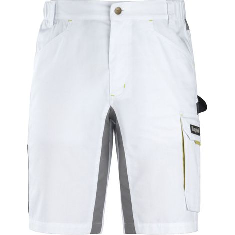 Kapriol Pantalón corto Kavir Paint multibolsillos blanco - M