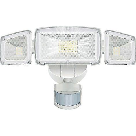 Projecteur de sécurité avec détecteur de mouvement réglable, étanche IP65, pour extérieur - WELLNGS (1/5)