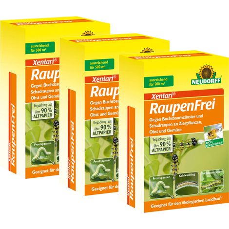 Neudorff Raupenfrei XenTari - 3x 25 g