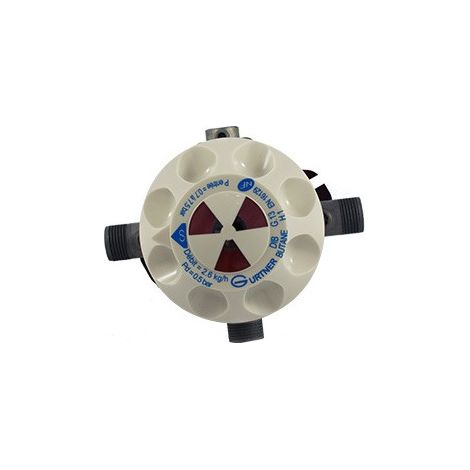 Détendeur inverseur butane Gurtner avec indicateur intégré 2,6kg/h 0,5bar NF EN M20x150 & ISR Boite