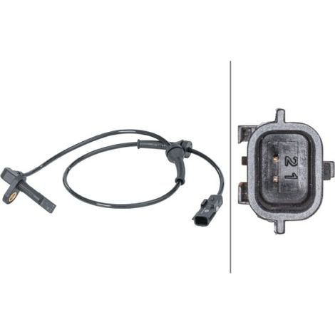 Capteur, vitesse de roue HELLA 6PU 012 679-911 NISSAN 44 20 127 47900-00Q0E