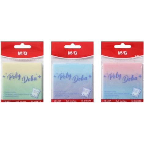 Notas adhesivas con degradado de color, 50 hojas surtidas