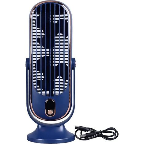 Ventilateur de Table Tour Oscillant à 5 Vitesses avec Flux D'air turbocompressé, Fonctionnement Silencieux, Pale de Ventilateur Amovible pour la Maison, le Bureau et les Espaces (1/5)