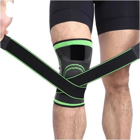 Longziming – Kniebandage – Kniestützbandage – Patellabandage – Knieschutz – Druckentlastung – Atmungsaktiv und komfortabel – Flexible Passform – Leicht und strapazierfähig – Größe M (1/5)