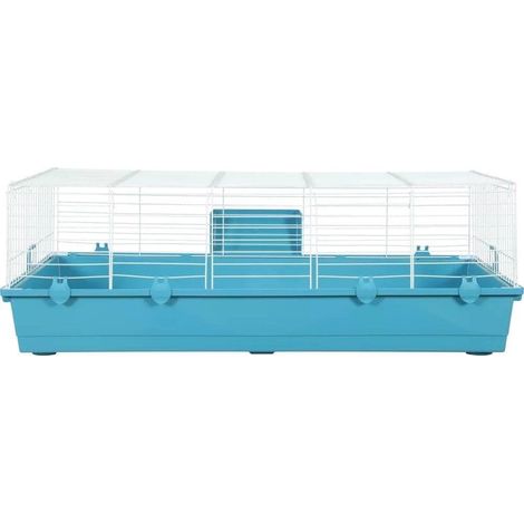Zolux Jaula PRIMO jaula blanca y azul 120 cm