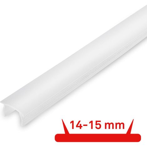 Pimp your Panel Diffusor 1,3m Profilschiene Kürzbar Klemmbar Weiß