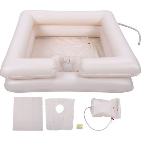 Kit gonflable portatif de bassin de shampooing de PVC pour le bassin de lavage de cheveux enceinte handicapé gé (1/5)