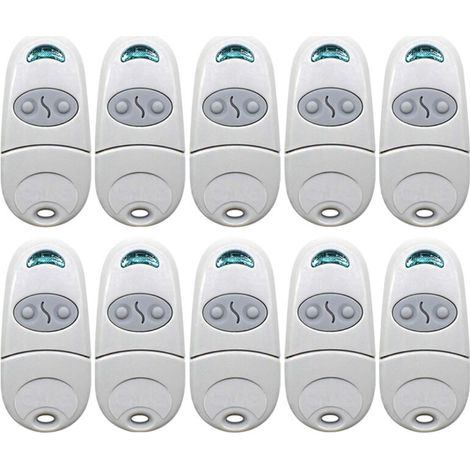 [JAMAIS UTILISÉ]10 Pièces Télécommande D'Ouverture de Porte Garage TOP 432NA 433,92 MHz Copie Contrôleur Portail Ouvre-Porte (1/4)