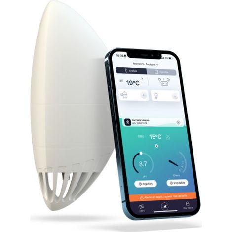 Analyseur d'eau connecté pour piscine et spa FLIPR ANALYSR 3 (1/5)