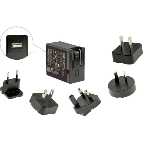 MEAN WELL NGE12I05-USB Bloc d'alimentation à tension fixe 5 V/DC 12 W