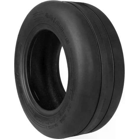 Pneu tubeless 80/60-5 pour karting professionnel : usure par épaississement et élargissement. (1/5)