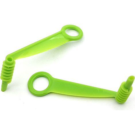 2 pièces de trancheuse en spirale de concombre, trancheuse de rouleau de concombre à commande manuelle, coupe-légumes multifonctionnel, déchiqueteuse créative (1/5)