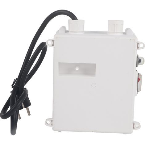 Boîtier de Commande de Pompe avec Protection Thermique et Disjoncteur pour Puits Profonds, Pompes Submersibles Domestiques 1.5KW 2HP 80uf 25A Prise EU 220V (1/5)