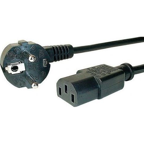 Standard-Netzkabel schwarz