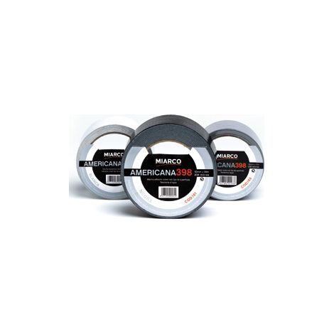 MIARCO cinta americana 50mm. plata rollo 30 m , Cinta americana Brico de 50mm.Rollo de 30 metrosColor plataMúltiples aplicaciones.Uso en interior y exteriorCorte fácil<