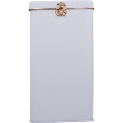 Boîte à thé en fer-blanc, bocal de rangement pour thé en vrac, récipient portable pour thé. (1/5)