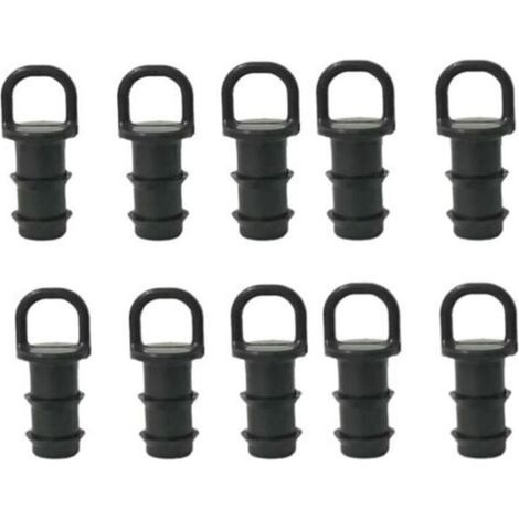20 Endkappen für Schlauchverschraubungen mit 16 mm Durchmesser für Tropfbewässerung (1/2)