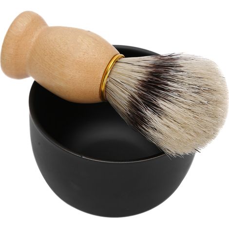 Rasier-Set für Herren – Seifenschale und Pinsel für die Bartpflege (1/5)