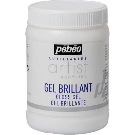 Pebeo Gel brillant 250 ml Transparent - 521330