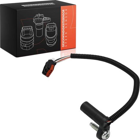 Sensor de velocidad, compatible con FORD USA, 4 contactos de conector, construcción duradera, diseño compacto, EAN 4071597668009 (1/5)