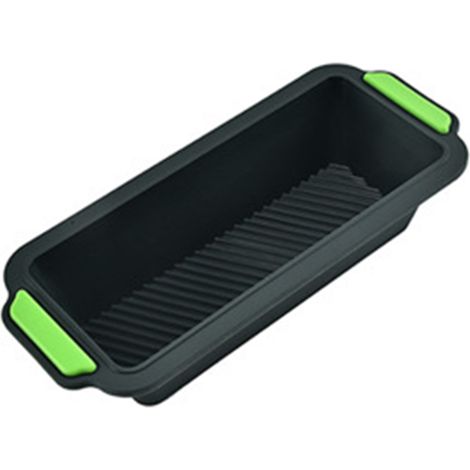Moule à gâteau en silicone avec revêtement antiadhésif - moule à pain rectangulaire 29,2 x 12,8 cm