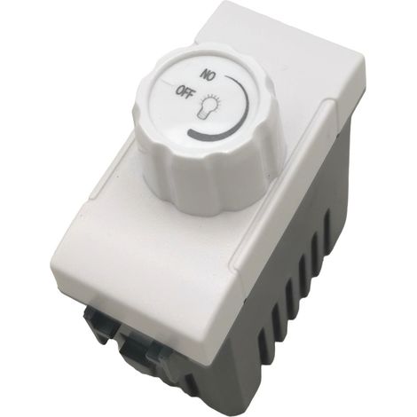 Interruttori prese pulsanti bianco frutti compatibili bticino living light e international  Dimmer
