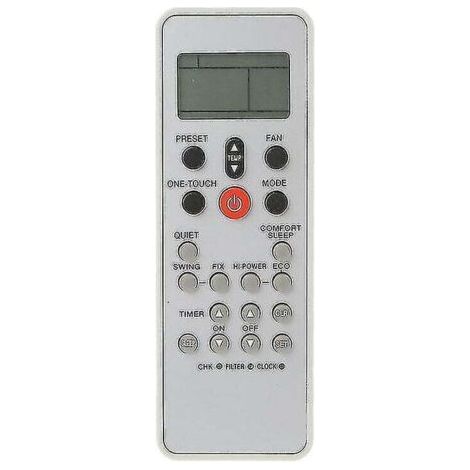 Replacement remote control for Toshiba WC L03SE universal air conditioner--DTEKGAZ