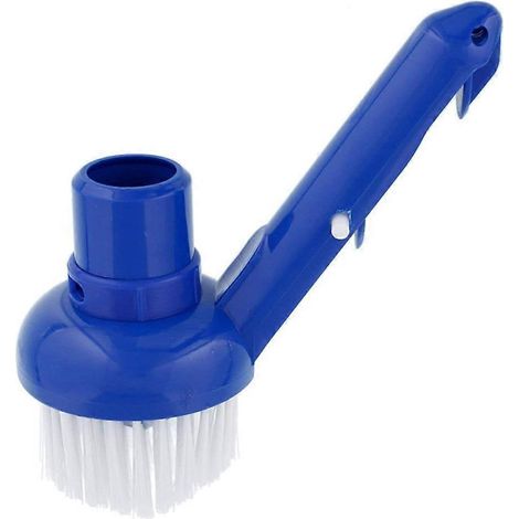 Brosse d'angle pour aspirateur de piscine - Anneau d'aspiration réglablecompatible avec les tuyaux de 1-1/2" et les perches de 1-1/4". (1/5)