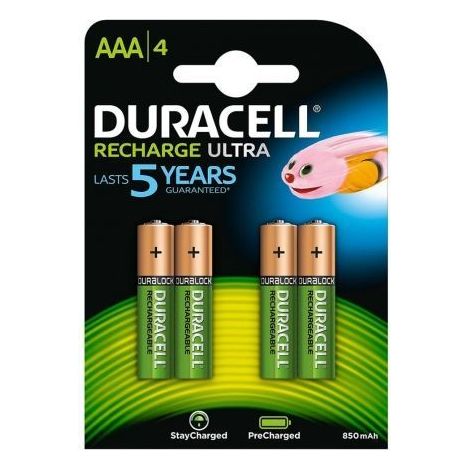 BATERIA R03 NI-MH 900MAH BL4 DURACELL