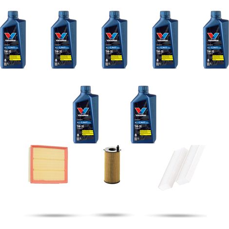 Kit tagliando 3 FILTRI e 7L OLIO compatibile con Dodge Nitro 2.8 CRD 130kw dal 2007 (1/5)