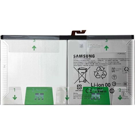 Batterie Interne - SAMSUNG - Galaxy Tab S10 Ultra - 11200mAh - Lithium Ion - Blanc (1/4)