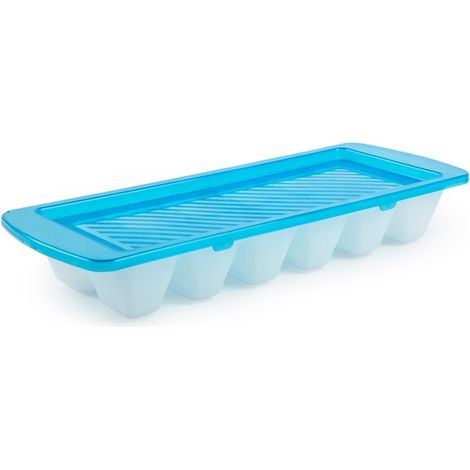 CUBITIER AVEC COUVERCLE BLEU TRANSLUCIDE