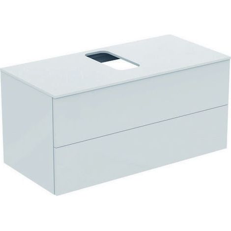 Frontale estraibile superiore ADAPTO 1050 mm laccato bianco liscio per WTU IDEAL STANDARD