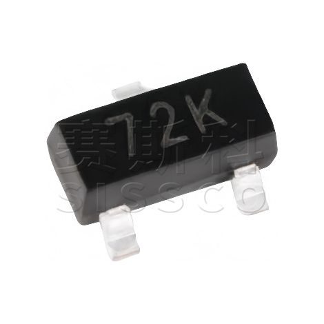 Changdian/Changjing 2N7002K Original SOT-23N Channel 60V 320mA Field-Effect Transistor (MOSFET) Electronic Component Chip (5 pieces)