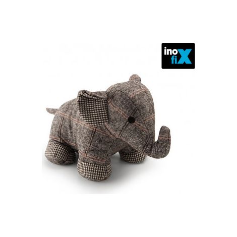 Tope Inofix Puertas Elefante Gris