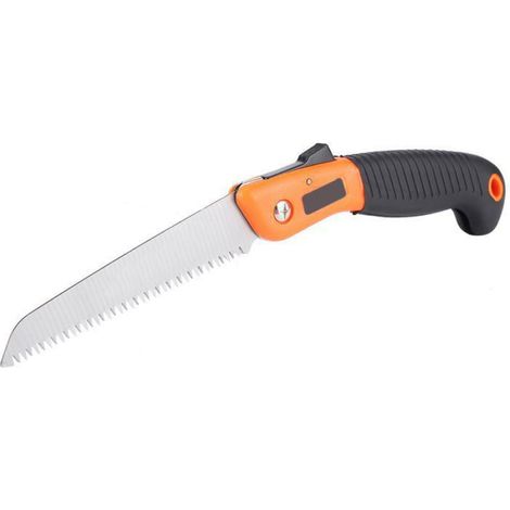 Scie pliante mini multifonction, acier au carbone, outil de coupe manuel pour jardin et menuiserie Femeo (1/5)