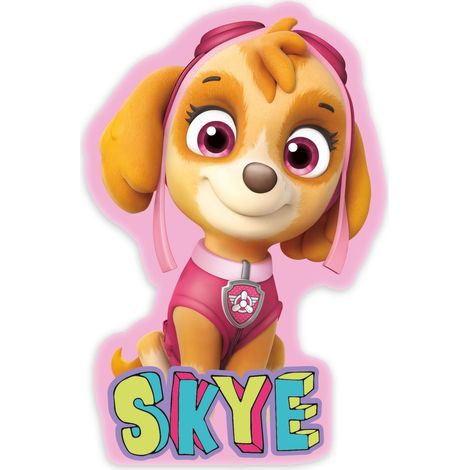 Herding Cuscino Skye della Paw Patrol, ca. 33 x 24 x 5 cm, Poliestere, Cuscino Sagomato (1/2)
