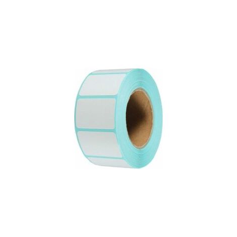 Jeu de 800 étiquettes autocollantes blanches, 60 mm x 30 mm, pour boîtes de conserve congelées Imprimante (1/5)