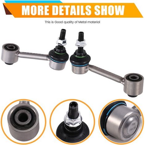 Ein Paar der Teile 1K0505465K und 1KD505465 ist für die hinteren Stabilisatoren von Volkswagen geeignet. (1/4)