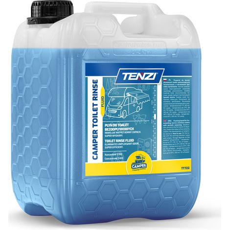 Liquide de rinçage pour toilettes de camping-car 5 L