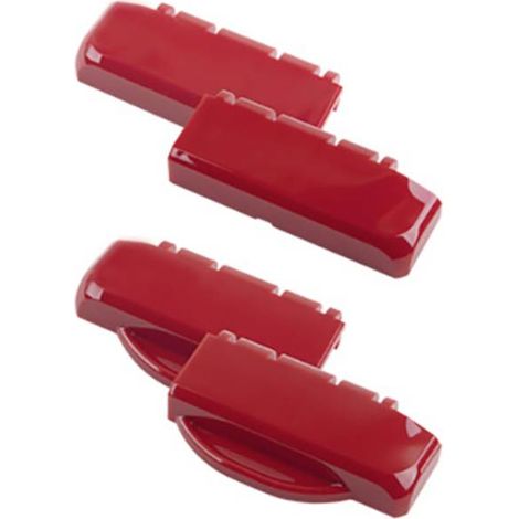 Bopla B SC HB PC-V0-3000 Scharnierverschluss Cerniera Policarbonato Rosso fuoco (RAL 3000) (L x L x A) 100 x 27 x 48.3