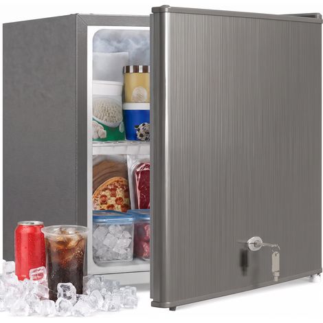 Mini-Gefrierschrank 35L, elektrisch freistehend, 161W, einstellbare Temperatur -14 bis -24°C, 47x44.2x48.8cm, Grau (1/5)