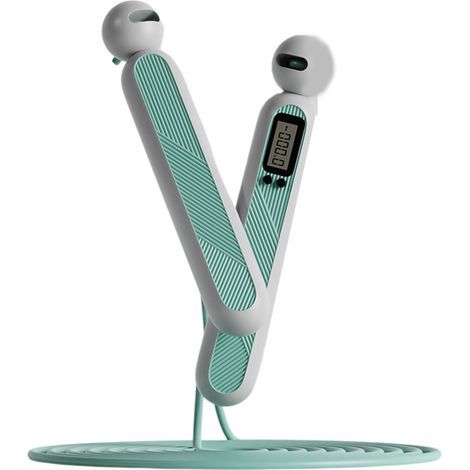 Kabelgebunden mit LCD-Computer und Bildschirm – Ideal für Fitness, sportliche Frauen und Männer, für den Aufenthalt zu Hause. (1/5)