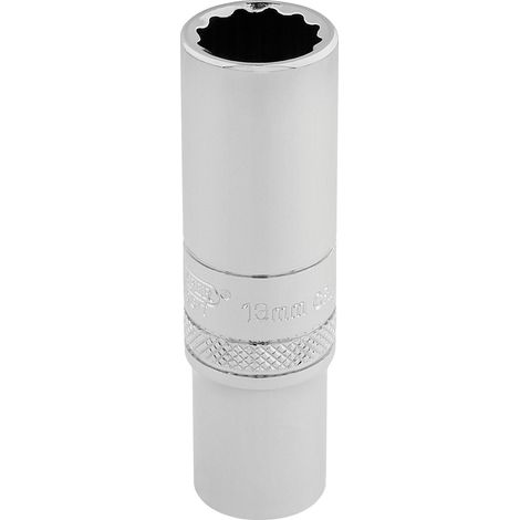 Draper 3/8 Square Drive Hi-Torq&174 12 Point Deep Socket (13mm) (32823) (1/5)