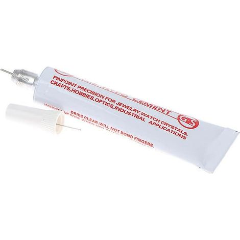 Colle de précision G-S Hypo Cement 9ml avec applicateur aiguille, adhésif puissant pour fixation et réparation de bijoux, montage DIY (1/4)