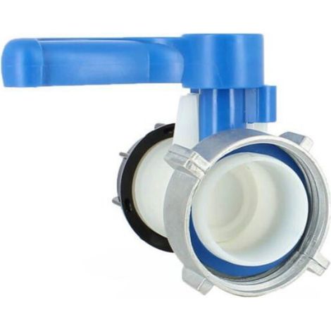 Vanne cuve - écrou S75X6 - compatible Schütz - RWRaccord et autre accessoire pour cuve de récupération d'eau (1/5)