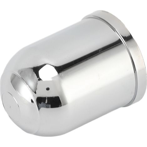 Bouchon de tête d'attelage chromé, protection en ABS pour boules d'attelage 50mm 2in 1-7/8in, capuchon robuste anti-corrosion (1/5)
