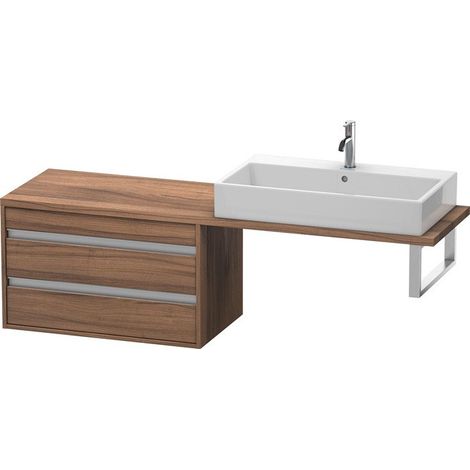 KETHO mobile consolle basso 480x800x480mm noce naturale