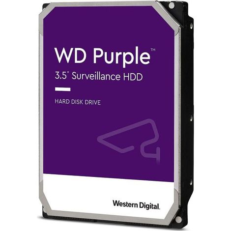 Hard Disk Videosorveglianza 2000GB 2TB Western Digital WD23PURZ 64MB Purple SATA 6 GB/s